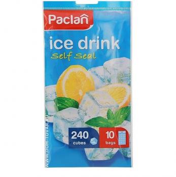 Пакеты PAKLAN Ice Drink Для приготовления ледяных кубиков 24 кубика 10шт/упак
