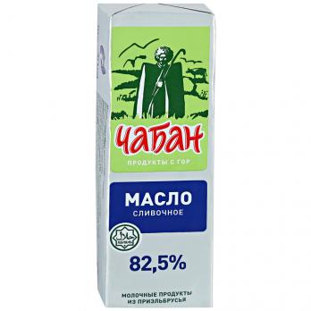 Масло сливочное Чабан 82,5%, 450г