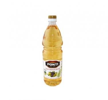 Уксус винный белый "PONTI" 1л