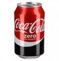 Напиток Кока - Кола Зеро ж/б 0,33л (1*,24)