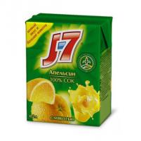 Сок J7 Апельсин с мякотью 0,2л