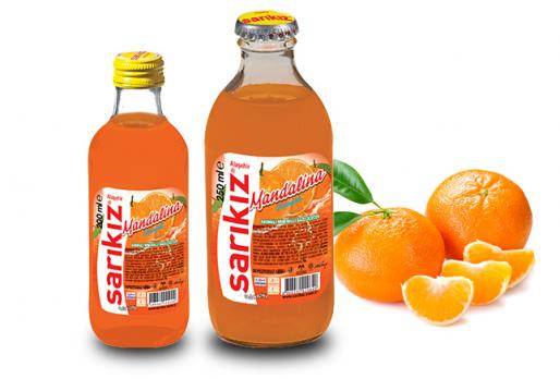 Напиток Sarikiz Flavored Мандарин 200мл (24шт упак)