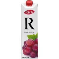 Сок Rich Красный Виноград 1л (1*12)Сок Rich Красный Виноград 1л (1*12)