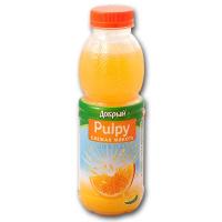 Добрый Pulpy Апельсин, напиток 0.45л(1*12)