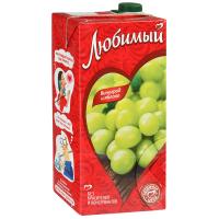 Любимый Нектар Виноград-Яблоко 1л (1*12)