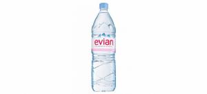 Вода Evian/ Эвиан 1,5 л без газа ПЭТ (12 шт)