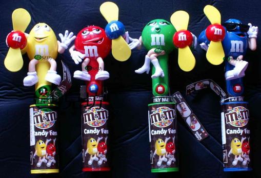 Кэнди Фан на батарейках (игрушка + конфеты 20г) #4 M&MS