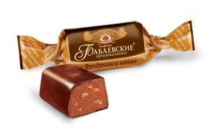 Конфеты Бабаевские оригинальные с фундуком и какао (вес)