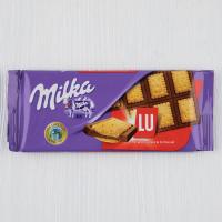 Шоколад Milka молочный с печеньем, 87г
