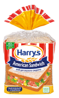 Хлеб Harry's American Sandwich нар. с отрубями 470г