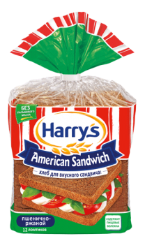 Хлеб Harry's American Sandwich пшенично- ржаной 470г