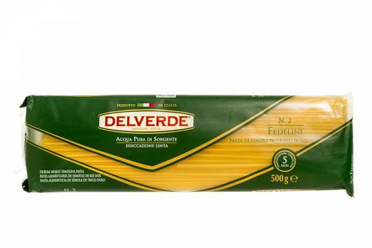 Макароны №2 Феделини Delverde 500 гр