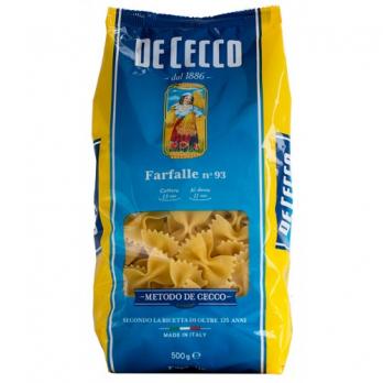 Макароны Farfalle №93 De Cecco, 500г