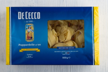 Макароны Pappardelle № 201 De Cecco, 500г