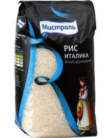 Рис Италика белый круглозеон.Мистраль 0.5 кг
