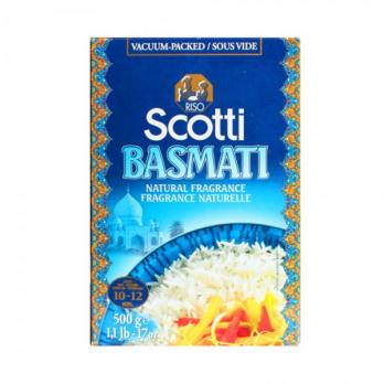 Рис Basmatti Rice Scotti шлиф.длиннозерн.500гр