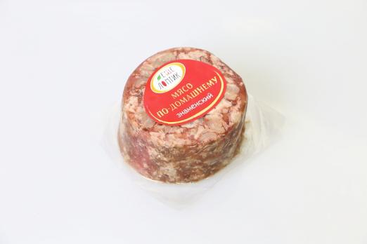 Мясной продукт из свинины вареный охлажденный "Мясо по-домашнему" в/у, кг