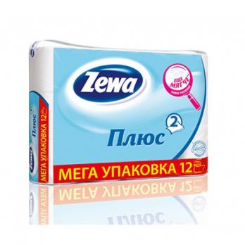 Туалетная бумага Zewa Deluxe белая 3-сл 8 рул/упак
