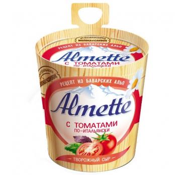 Сыр Almette творожный с томатами по-итальянски 150 г