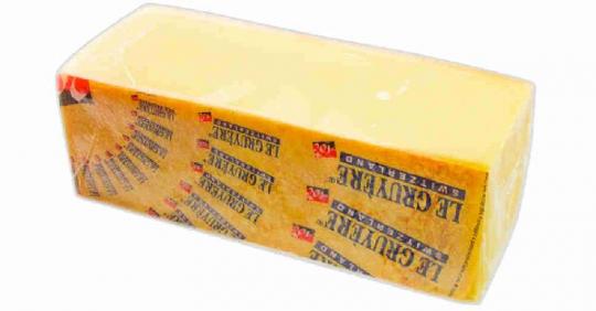 Сыр Грюйер АОС нежный 45-49% (1/2.5кг *4)