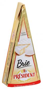 Сыр President Brie (Бри)мягкий весовой 60%, (1/200г.*6)
