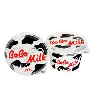 Сметана BoBo Milk 20%, 380 гр.