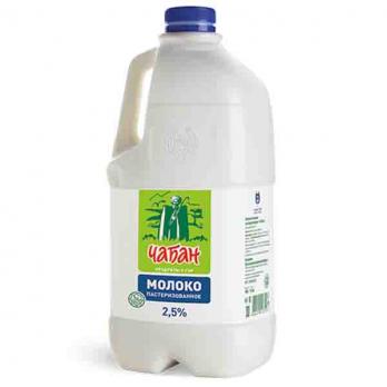Молоко 2.5 % Чабан 2 л